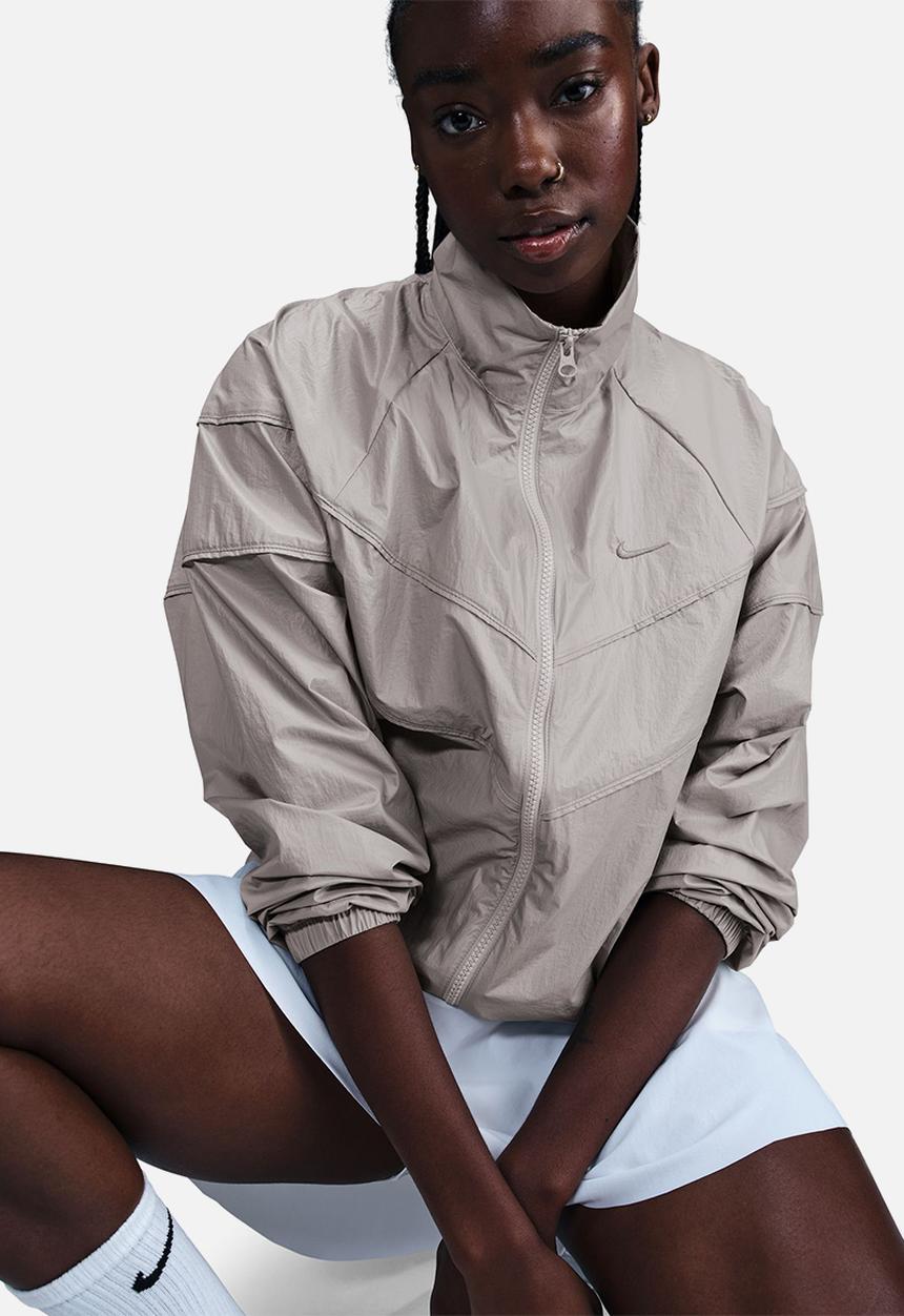 Nike - Nike Wind runner jacket - Lt Iron Ore/Flat Pewter