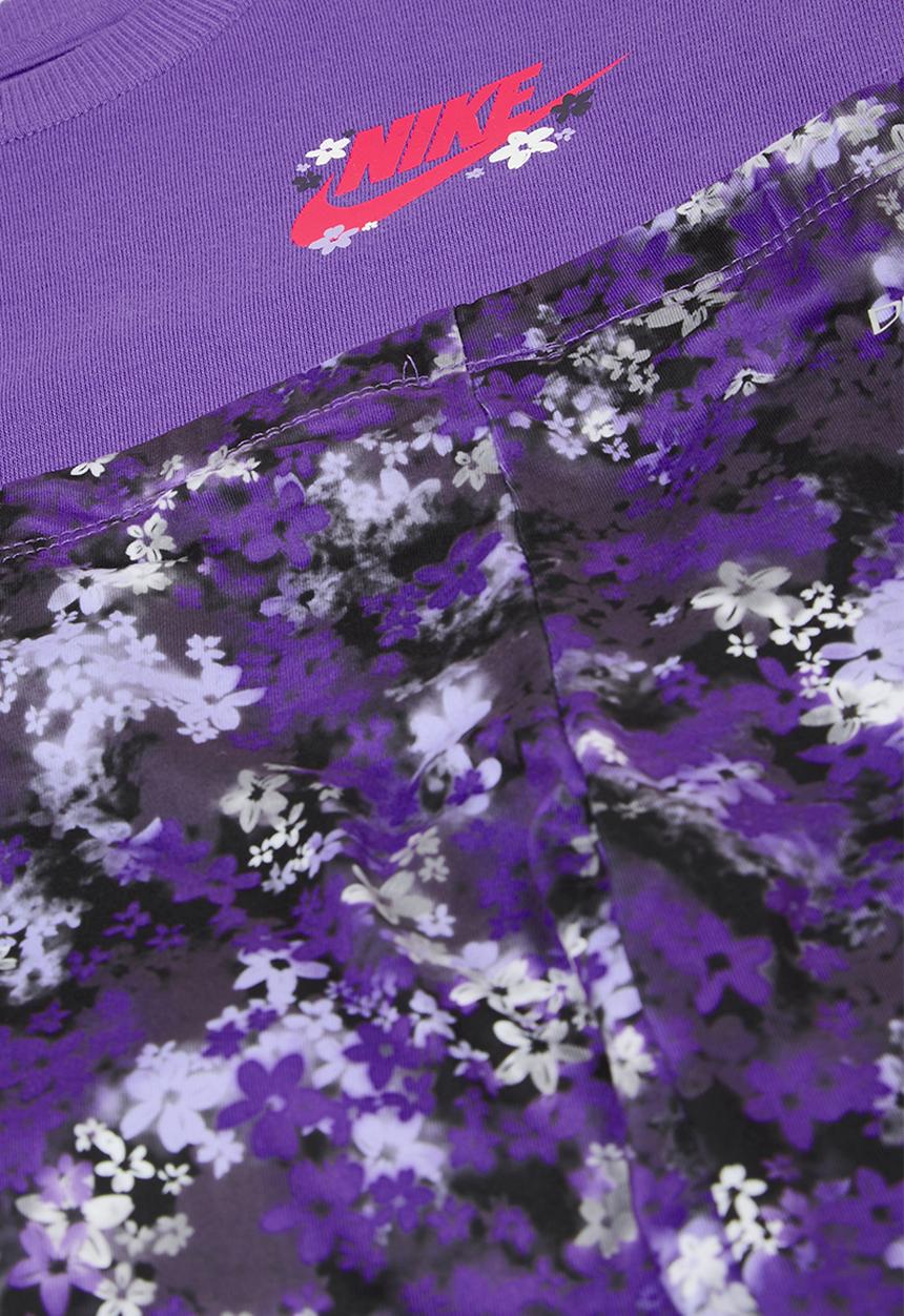Nike - Nkg fresh cut dolman ruffle set - purple