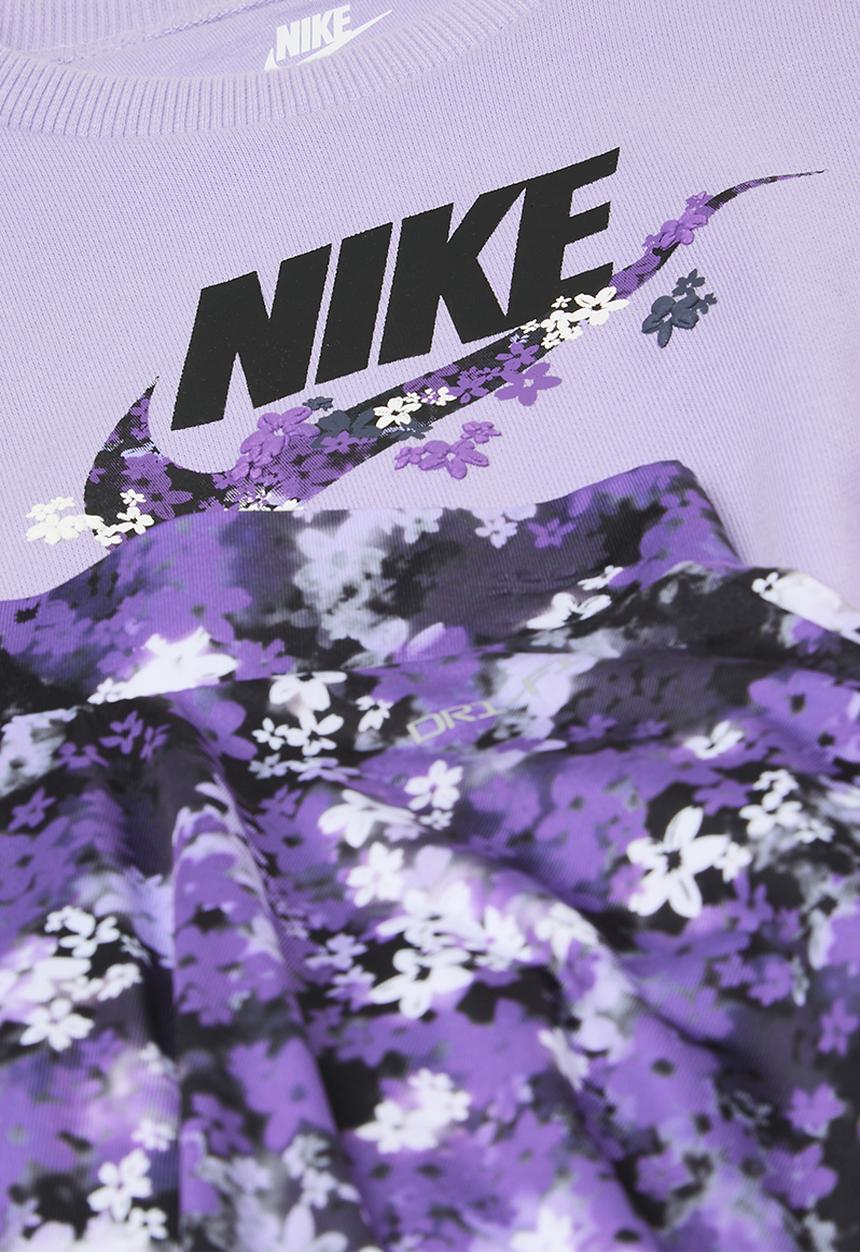 Nike - Nkg fresh cut skort set - black & purple