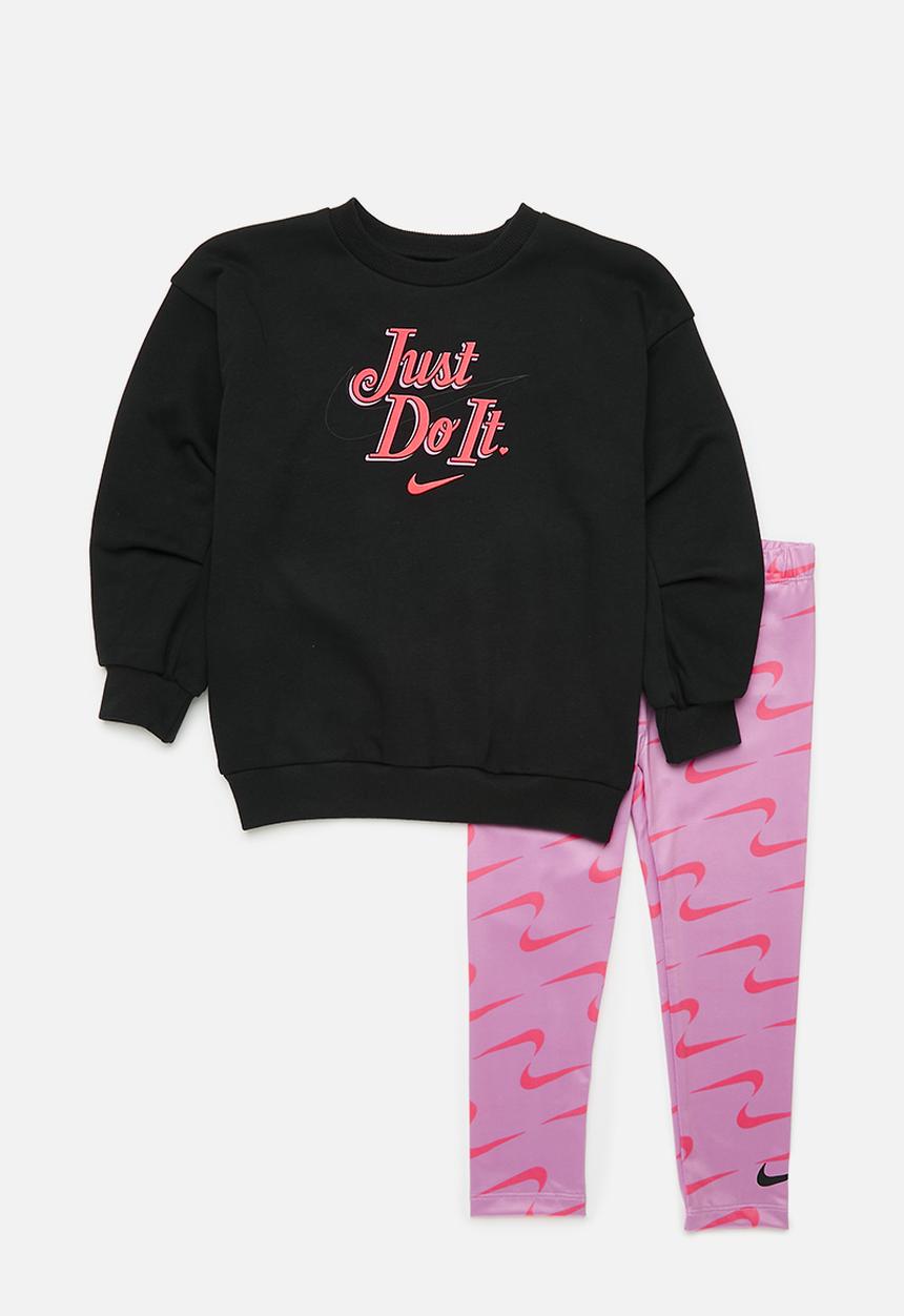 Nike - Nkg new impressions crew & leg - magic flamingo