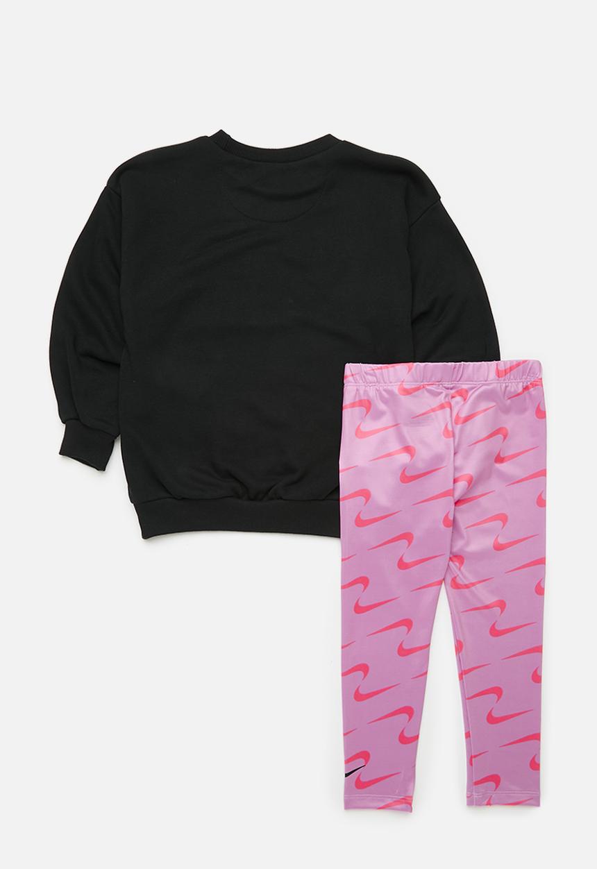 Nike - Nkg new impressions crew & leg - magic flamingo
