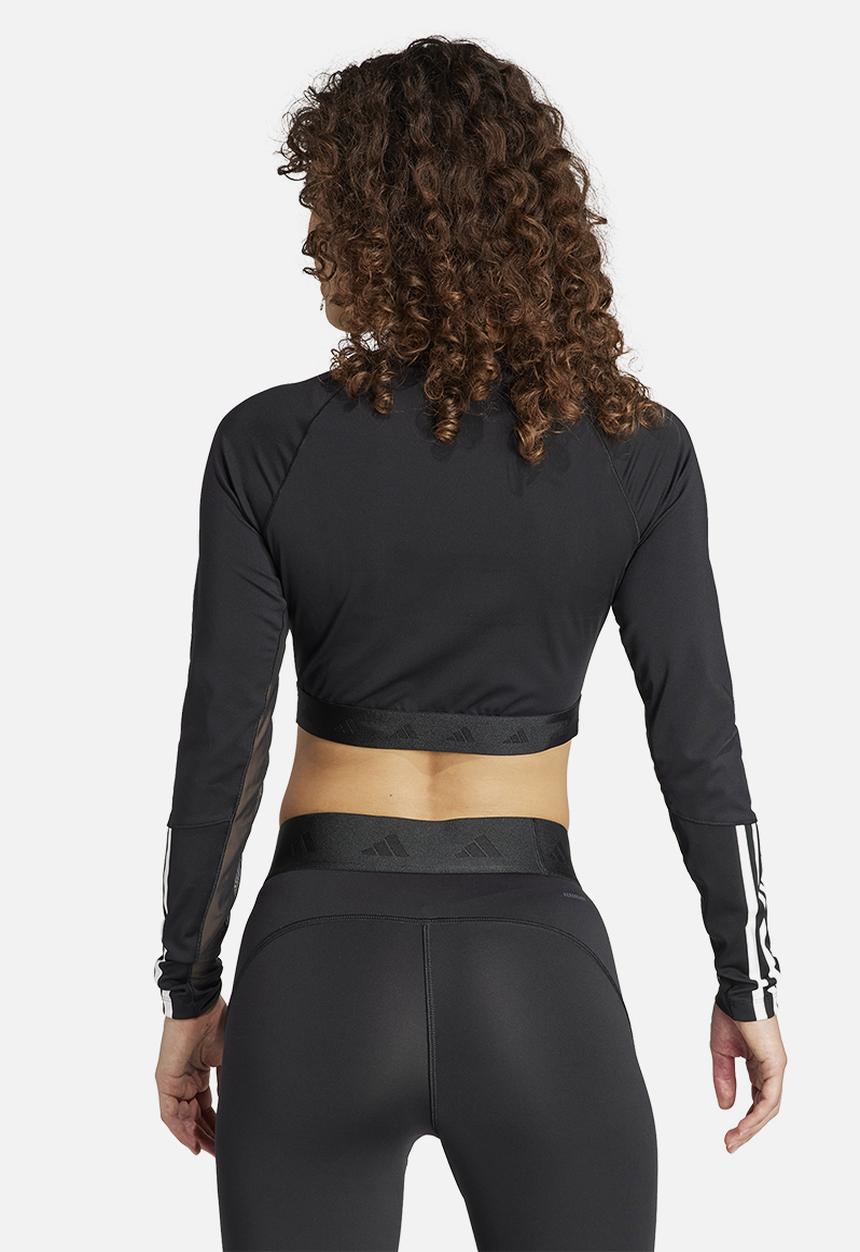 adidas Performance - Hyglm Cro Long sleeve - Black/White