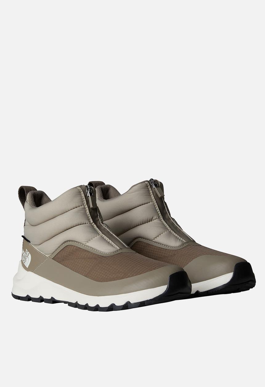 The North Face - W thermoball progressive zip ii wp - clay grey/cavern grey