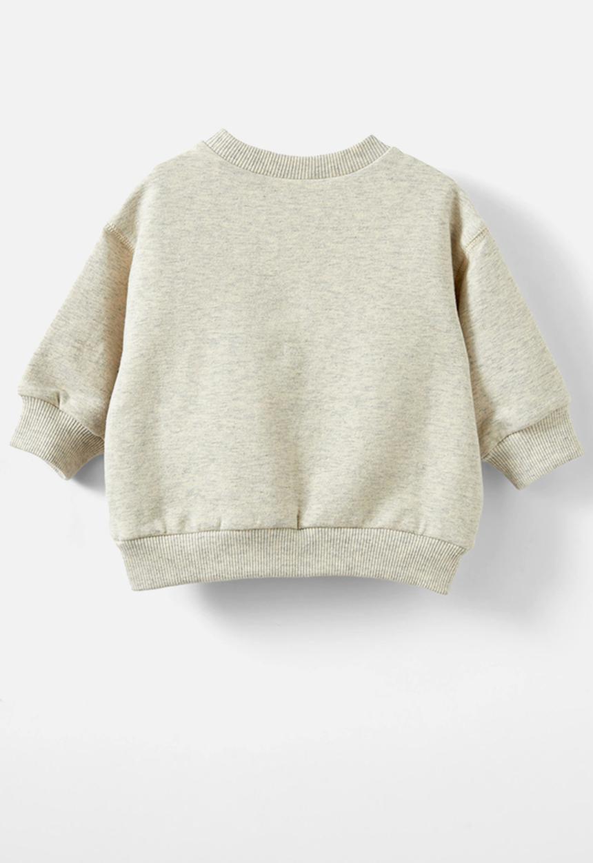 Cotton On - Alma drop shoulder sweater - oatmeal marle/loved