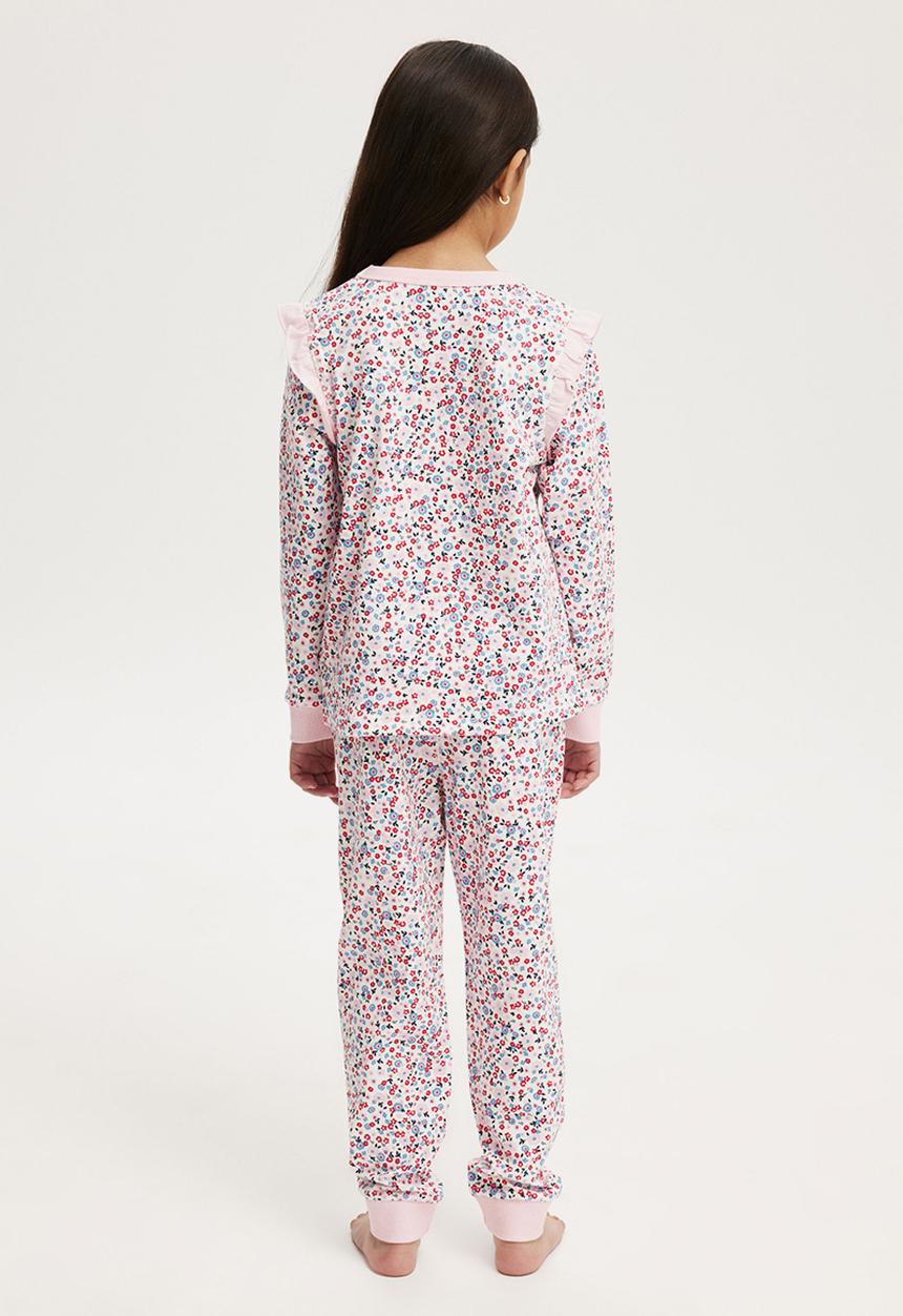 Cotton On - Ava long sleeve pyjama set - vanilla/helena floral