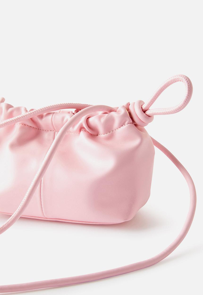 Cotton On - Scarlet scrunch bag - blush pink