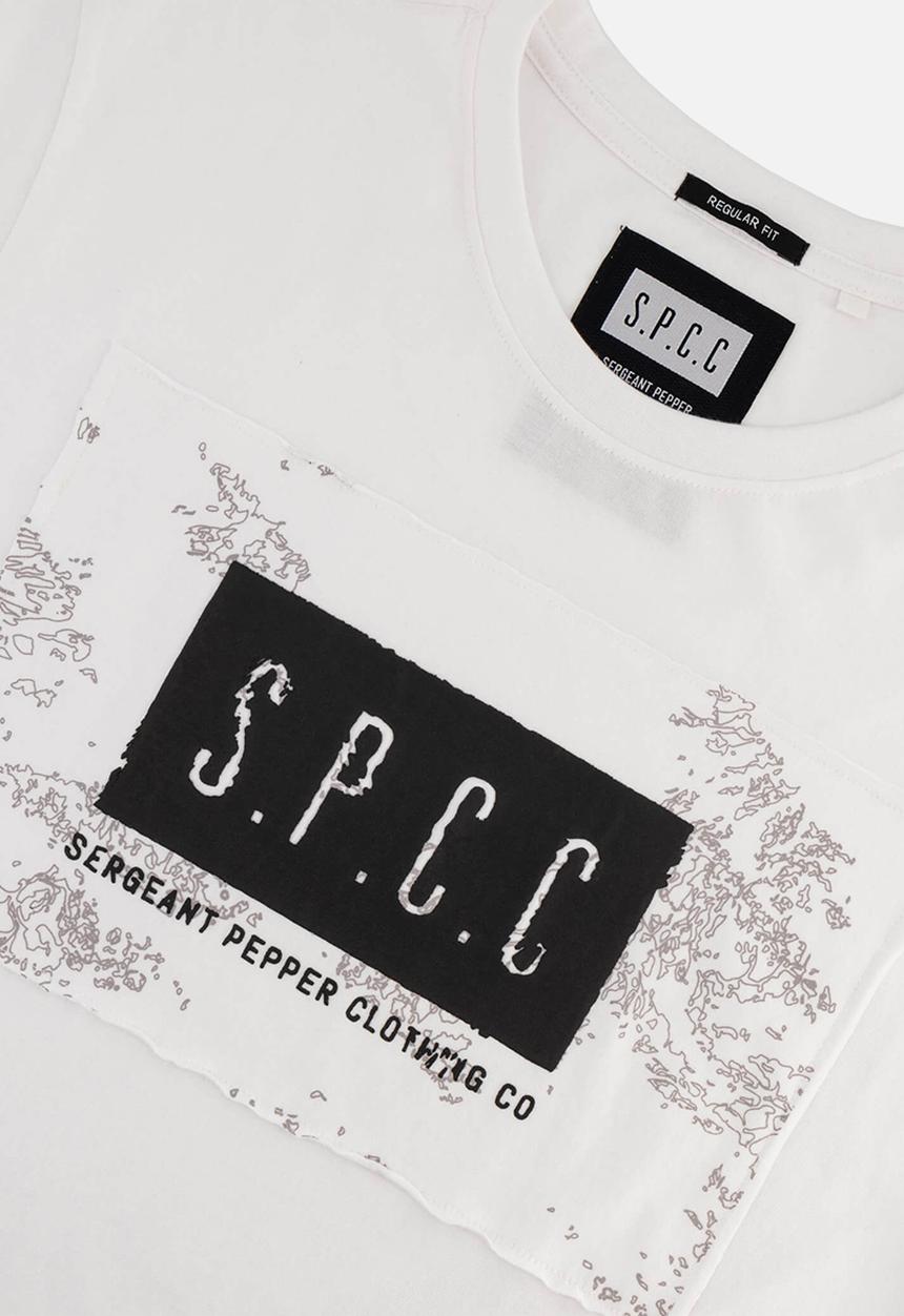 S.P.C.C - Vitalli Tee - Optical White