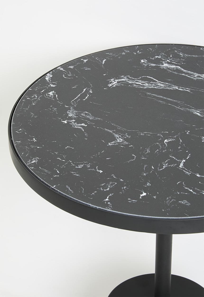 Sixth Floor - Lucca side table-Black