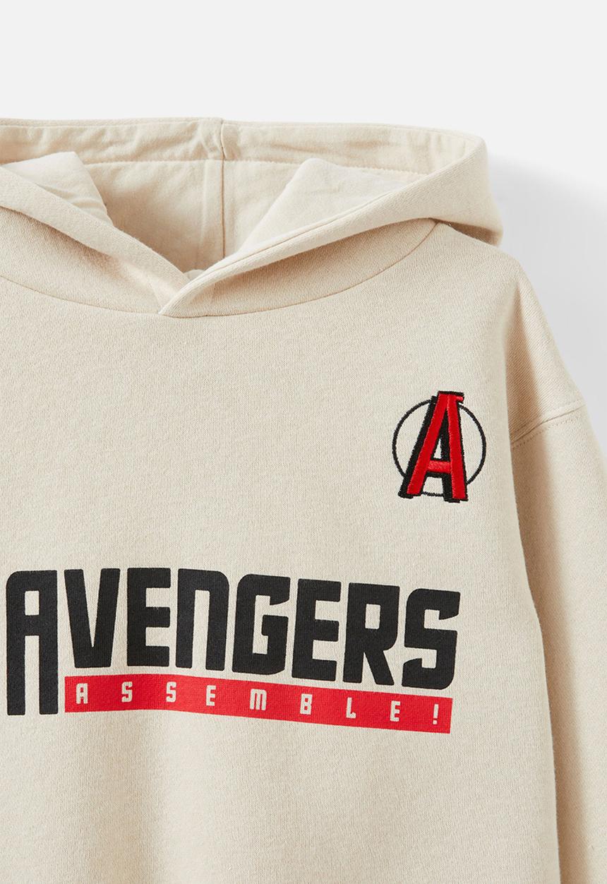 Cotton On - Avengers emerson hoodie - grey