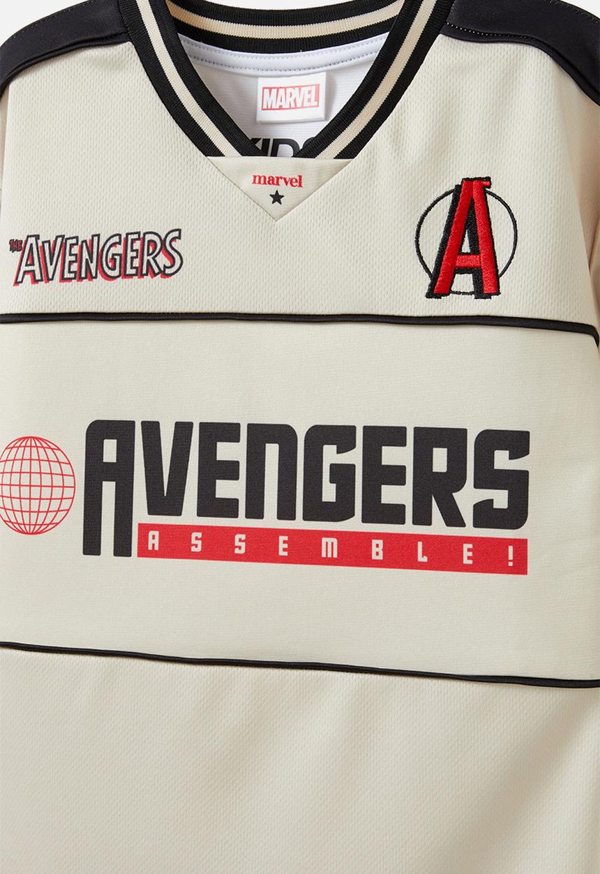 Cotton On - Avengers sports short sleeve tee - grey