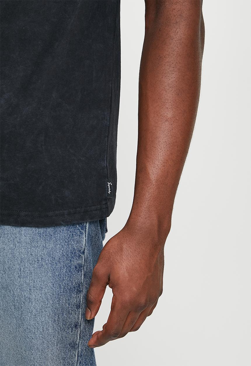 Superdry. - Tattoo graphic T-shirt - Black