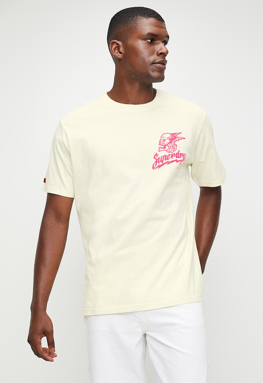 Superdry. - Lo-fi punk graphic loose tee - Urban Cream