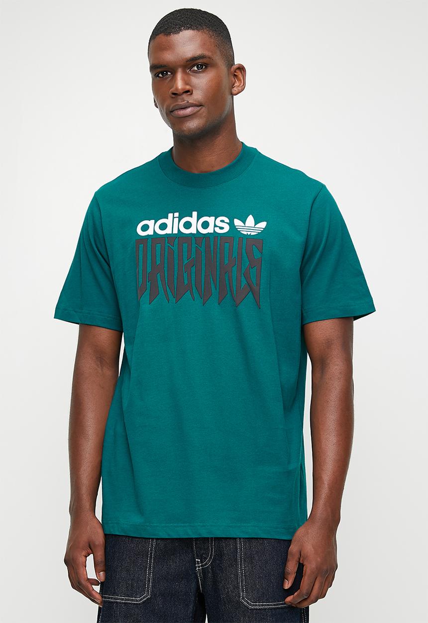 adidas Originals - Grfx tee loose m - legacy teal