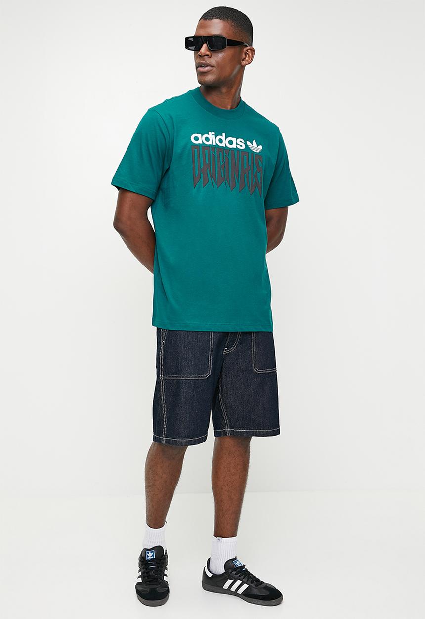 adidas Originals - Grfx tee loose m - legacy teal
