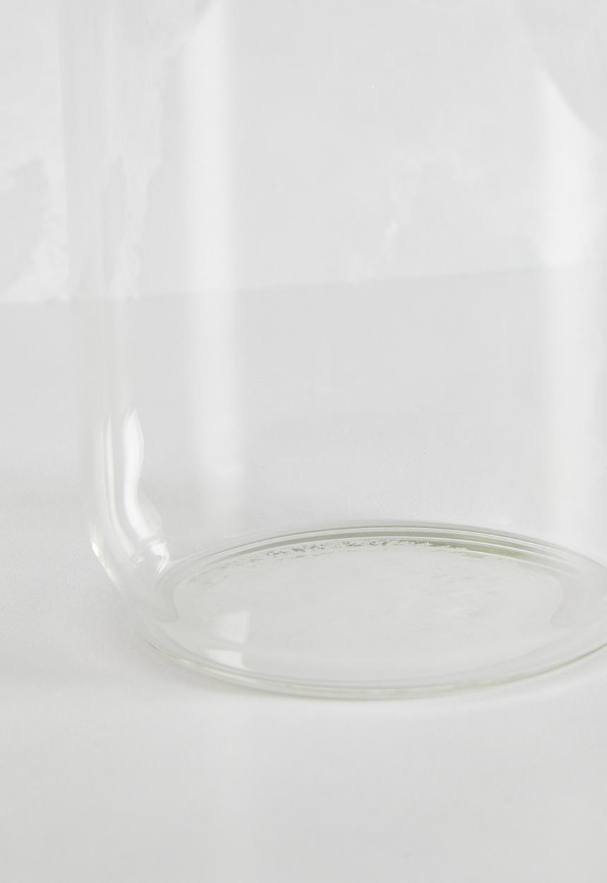Excellent Houseware - 700ml storage jar set of 3 - natural
