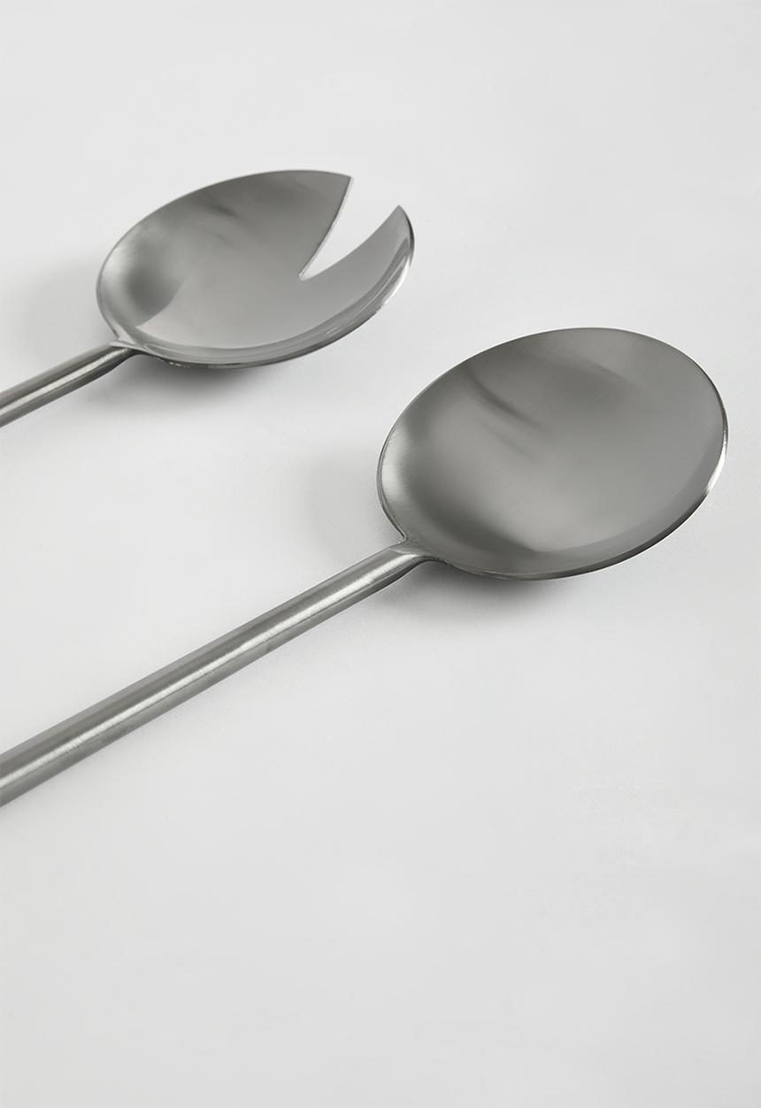 Sixth Floor - Noir serving spoon set of 2 - Black