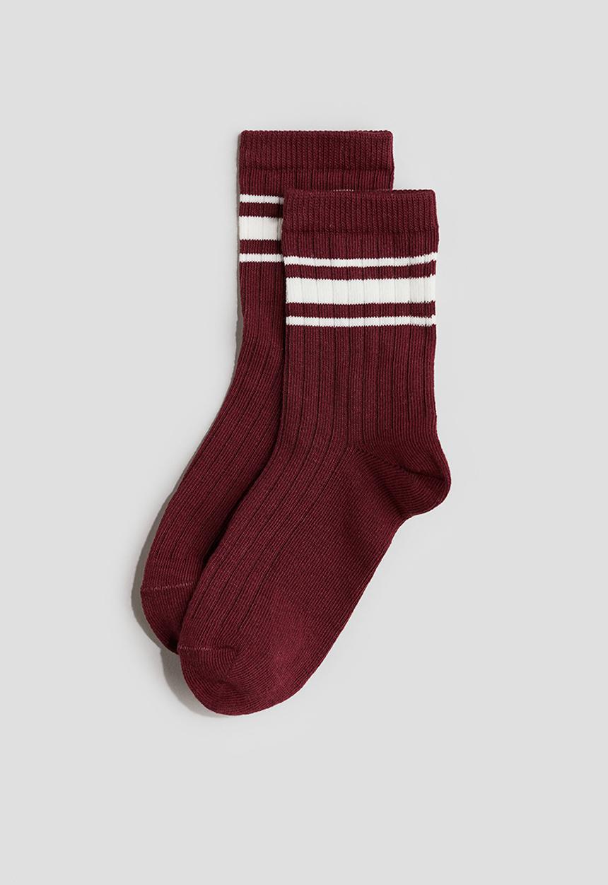 H&M - Keith Haring X H&M:  5 Pack ribbed socks - multi