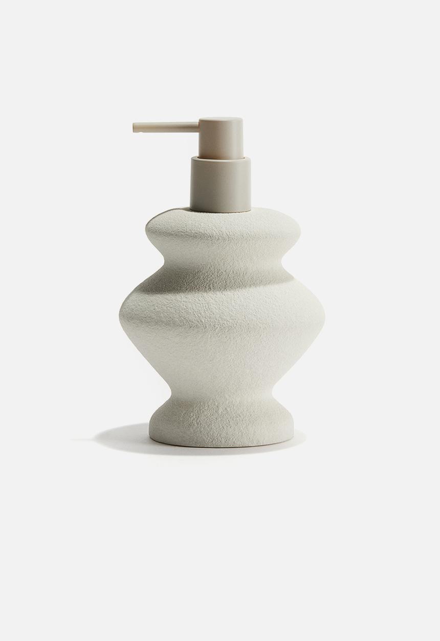 H&M - Stoneware soap dispenser - white