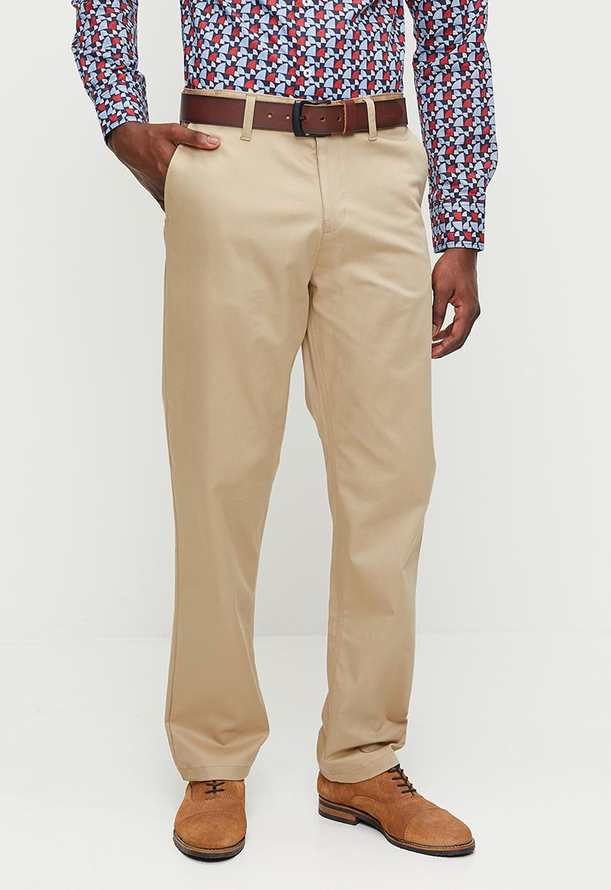 POLO - Naples Essential Relaxed Leg Trouser - Khaki