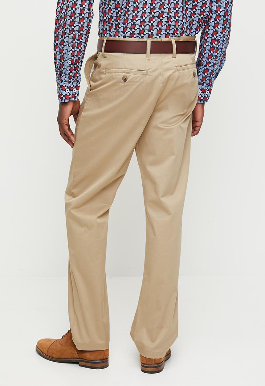 POLO - Naples Essential Relaxed Leg Trouser - Khaki