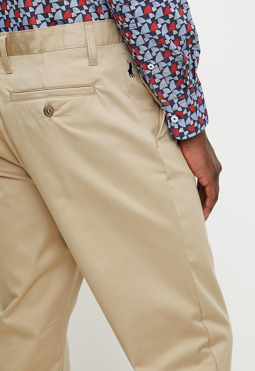POLO - Naples Essential Relaxed Leg Trouser - Khaki