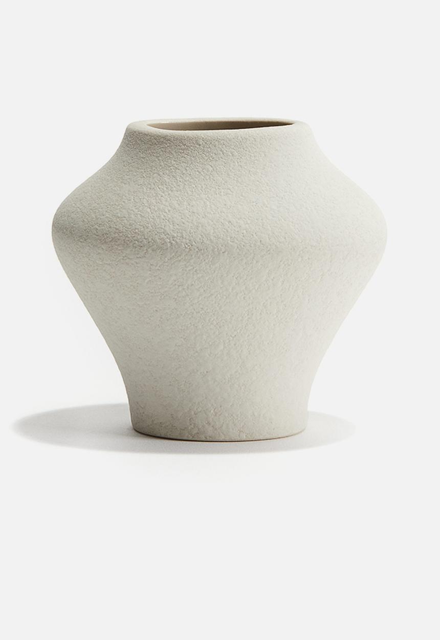 H&M - Stoneware toothbrush mug - white