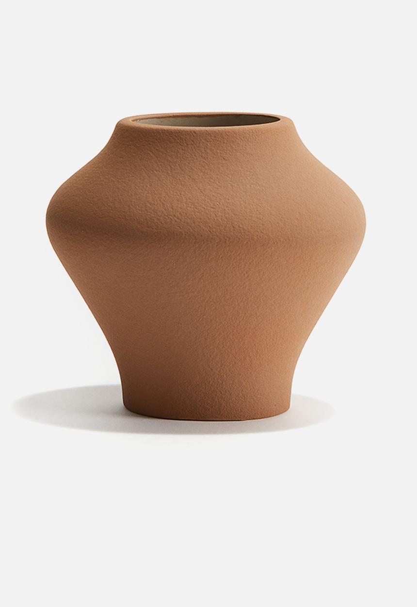 H&M - Stoneware toothbrush mug - brown