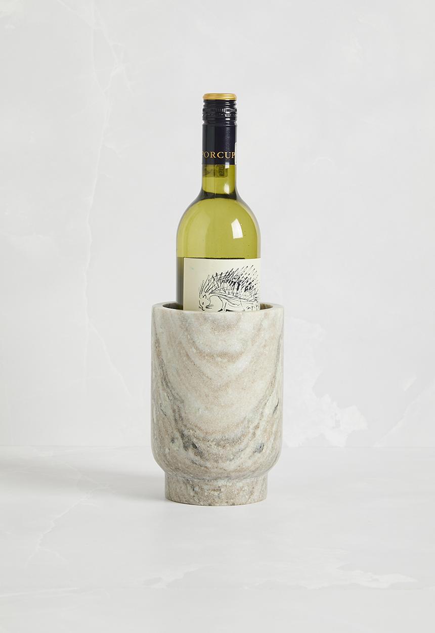 Sixth Floor - Melo marble wine chiller - natural