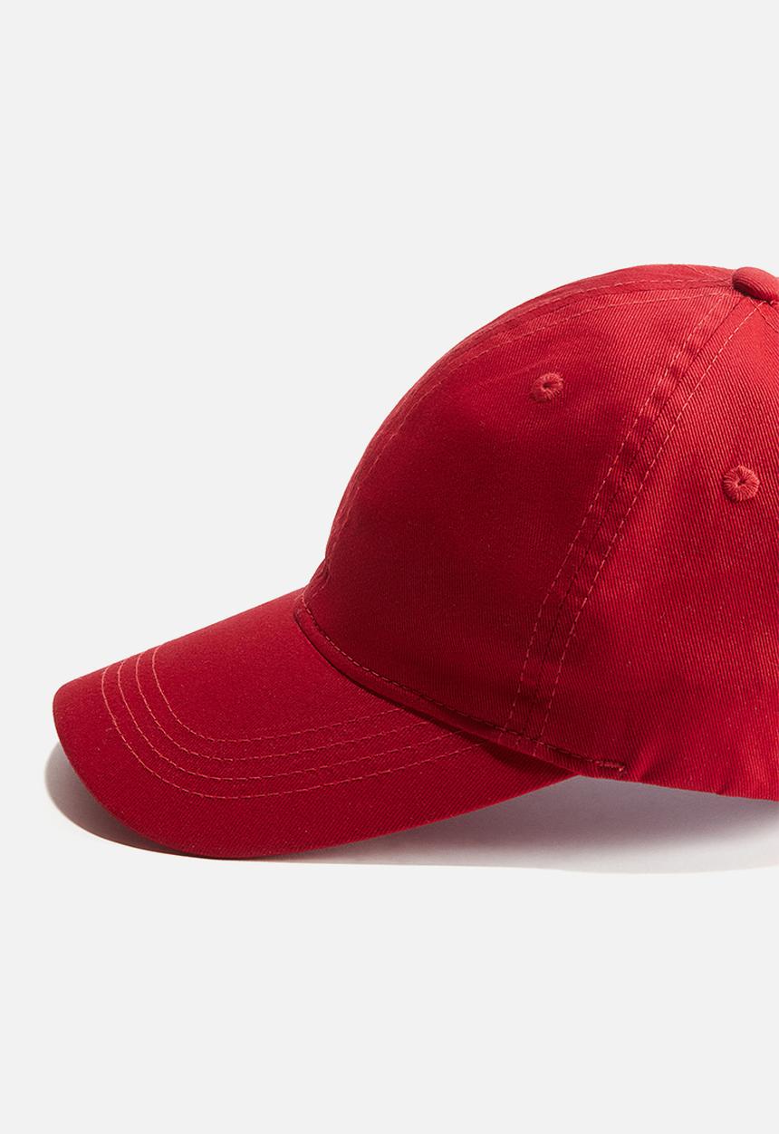 H&M - Keith Haring X H&M:  Cotton twill cap - red 