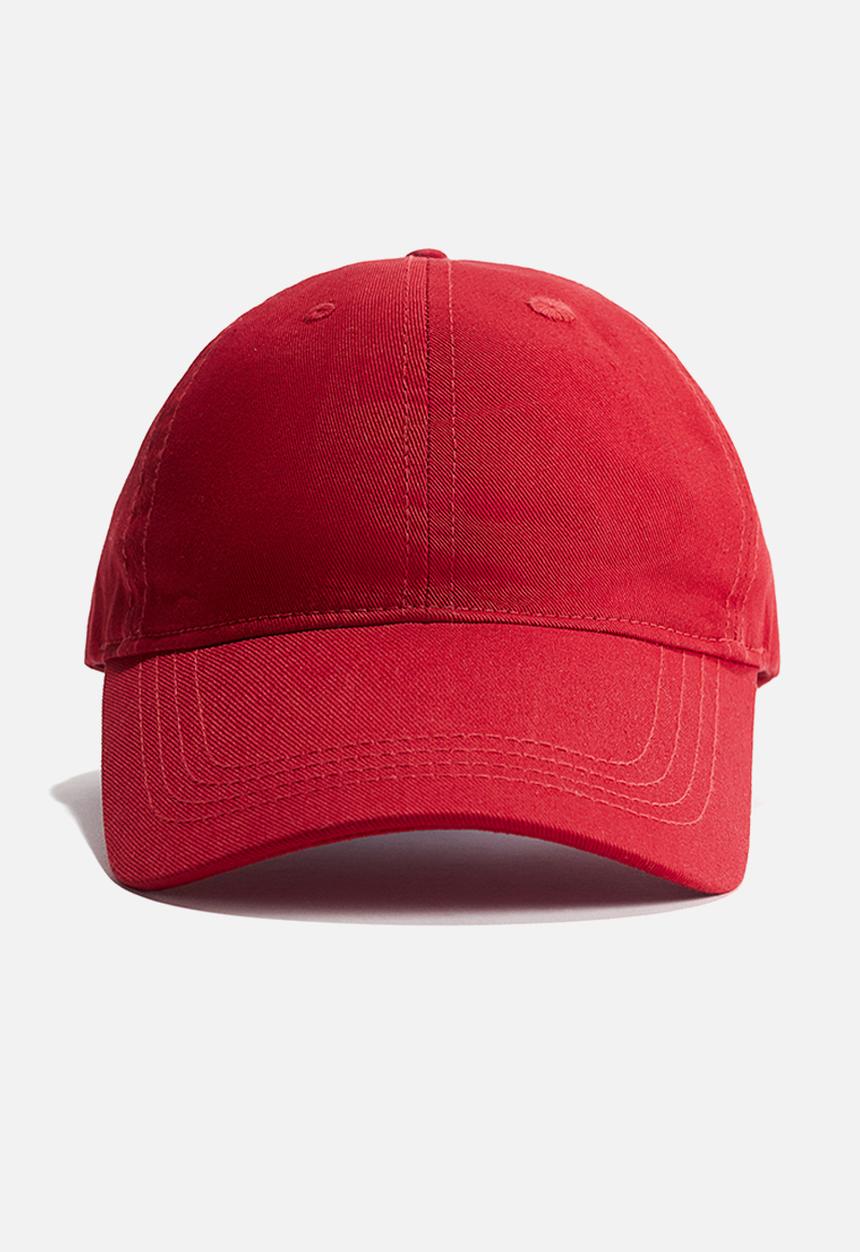 H&M - Keith Haring X H&M:  Cotton twill cap - red 