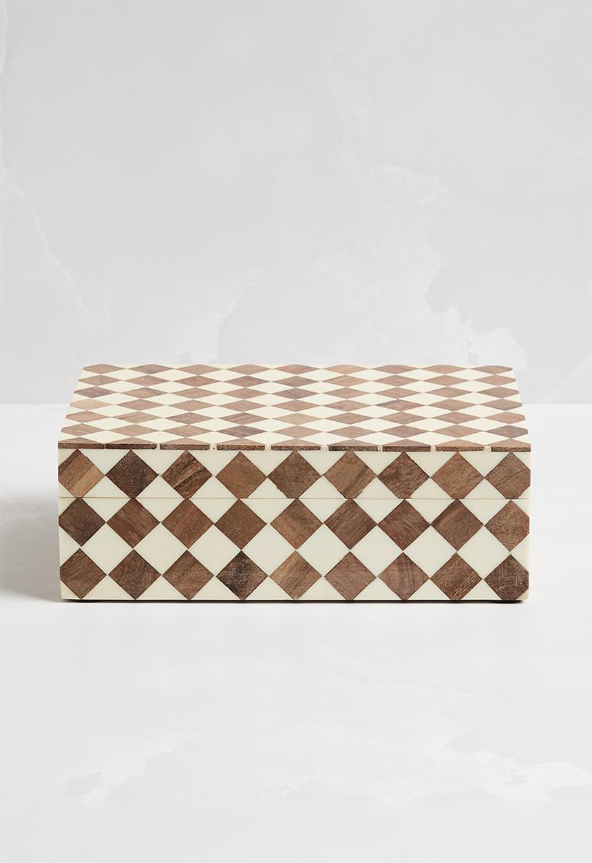 Sixth Floor - Inlay Trinket Box - Natural