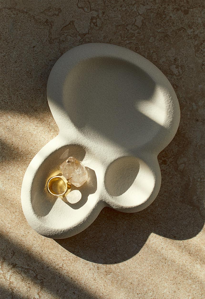 H&M - Stoneware dish - white