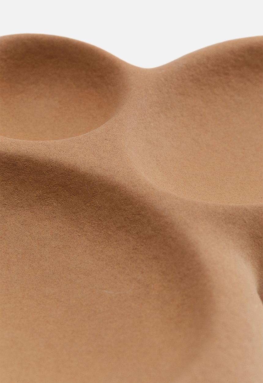 H&M - Stoneware dish - brown
