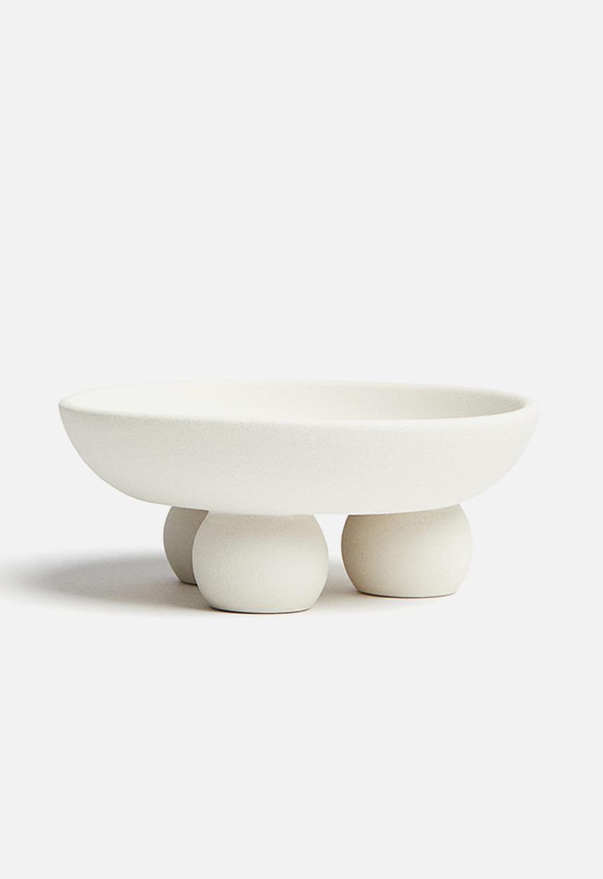 H&M - Small stoneware bowl - white