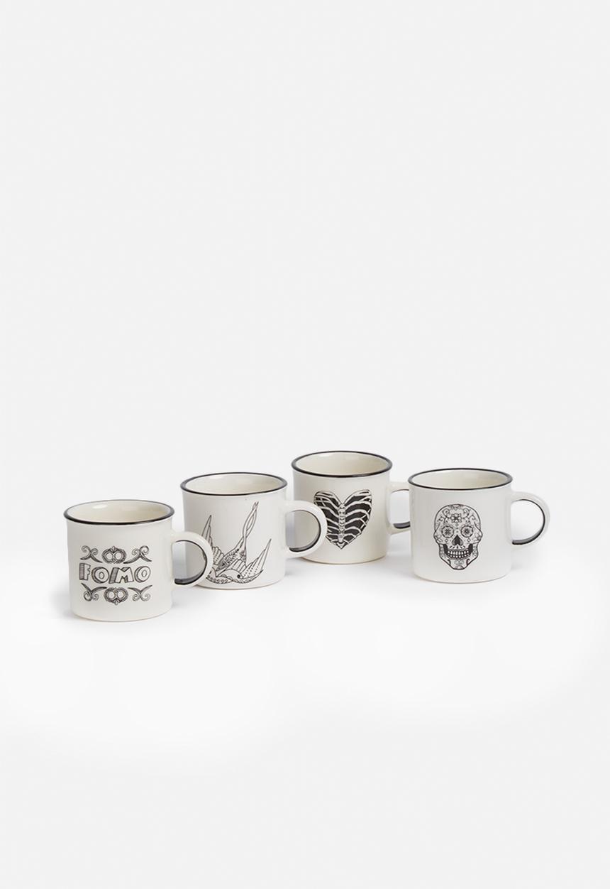 Sugar & Vice - Espresso cup set of 4