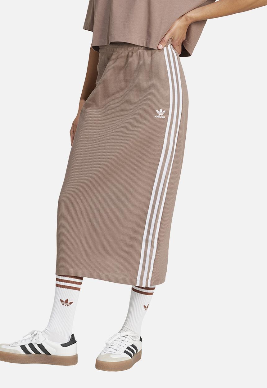 adidas Originals - Knitted Skirt - Trace Brown