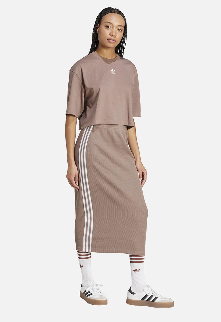 adidas Originals - Knitted Skirt - Trace Brown