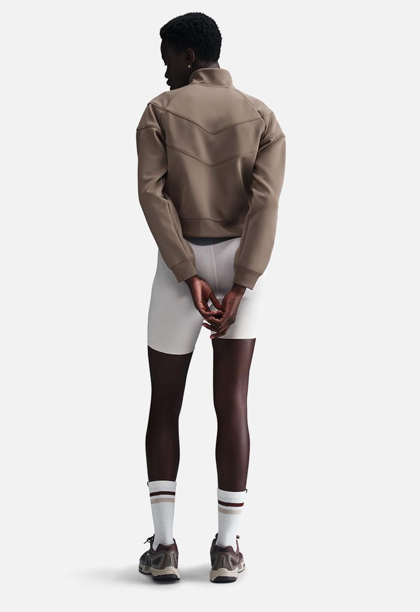Nike - Nike Windrunner Knit Jacket - Mink Brown/White