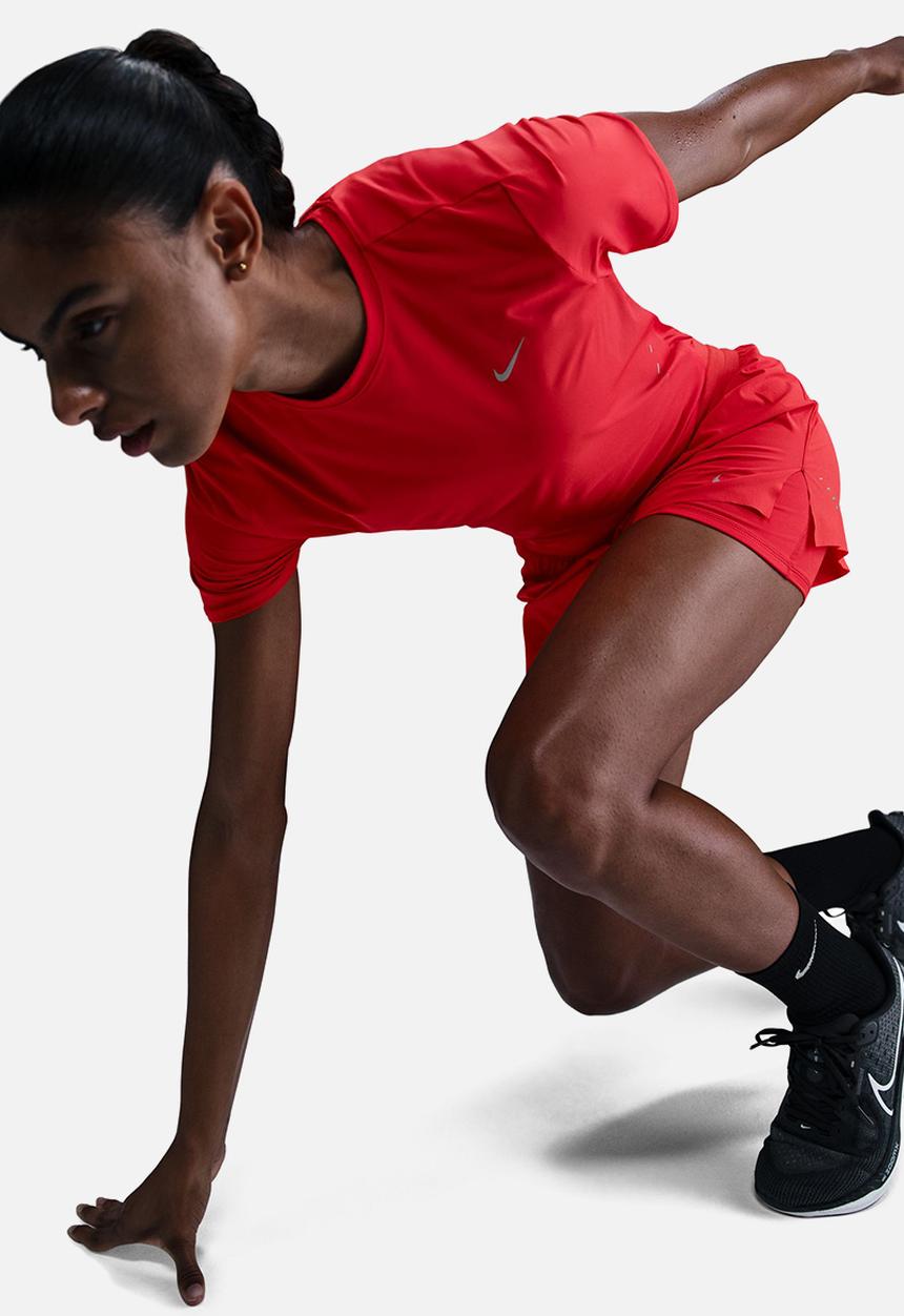 Nike - Nike Swift Top - Lt Crimson/Reflective Silv