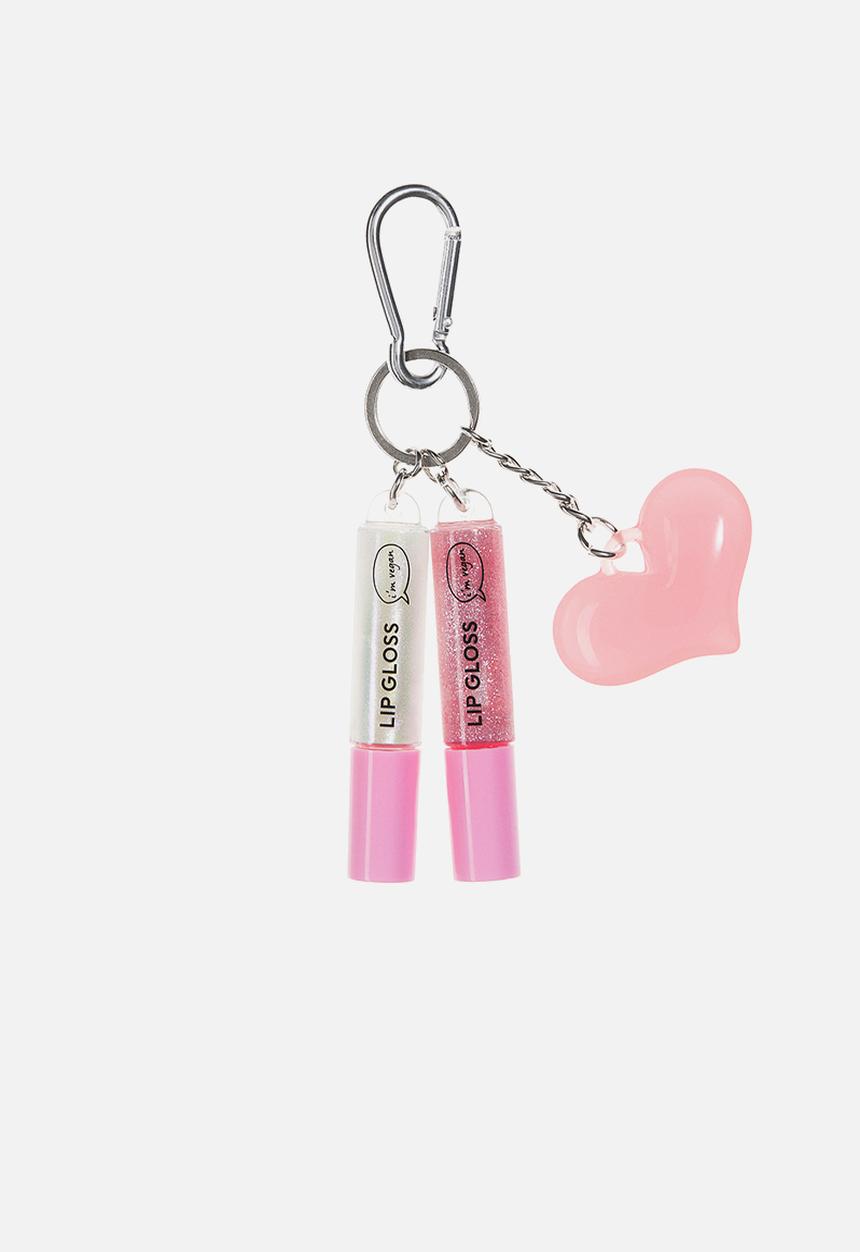 H&M - Charm key ring - light pink