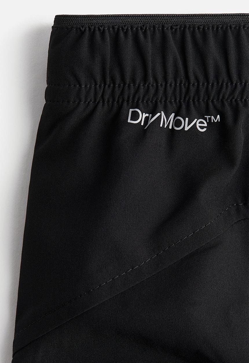 H&M - Mid-length running shorts - black