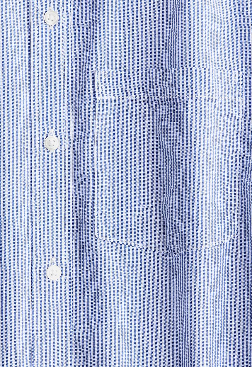 H&M - Cotton shirt - blue/striped