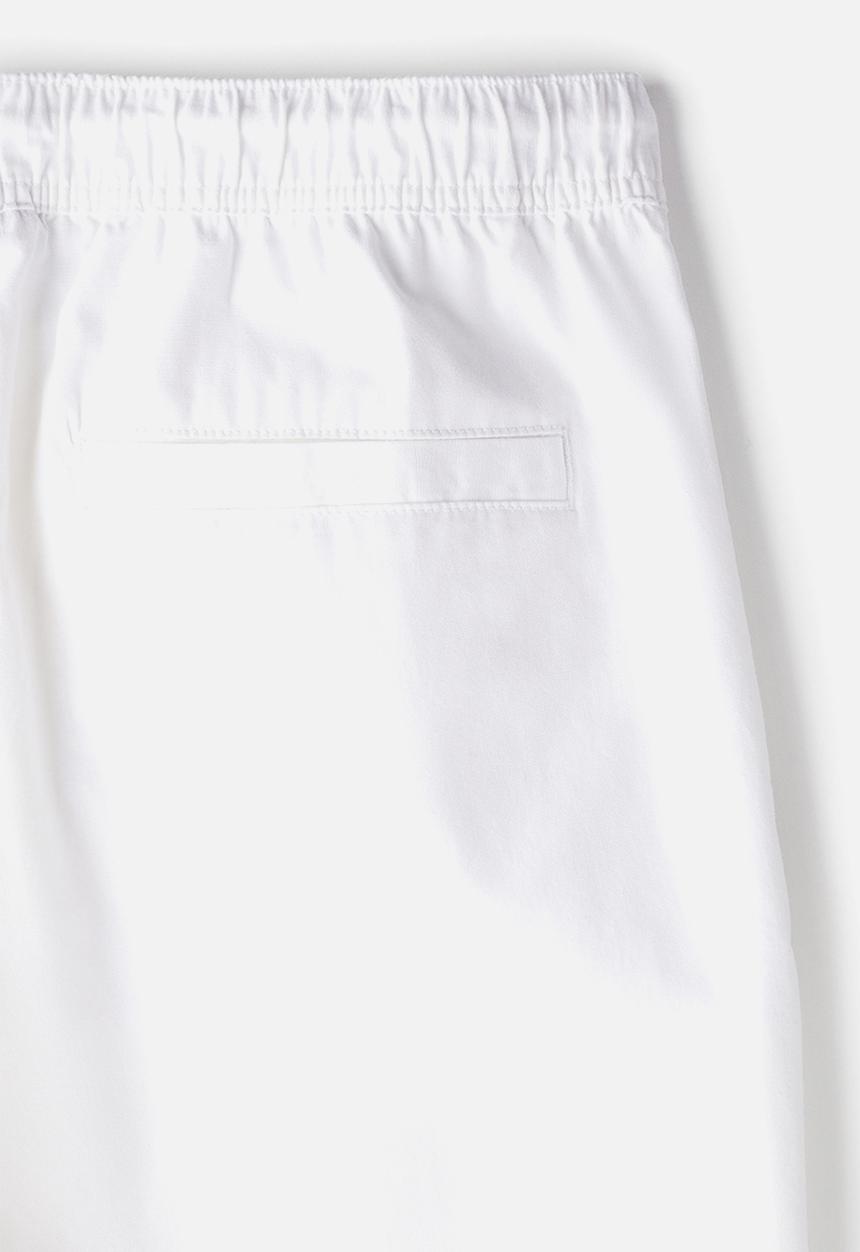 H&M - Regular fit cotton shorts - white