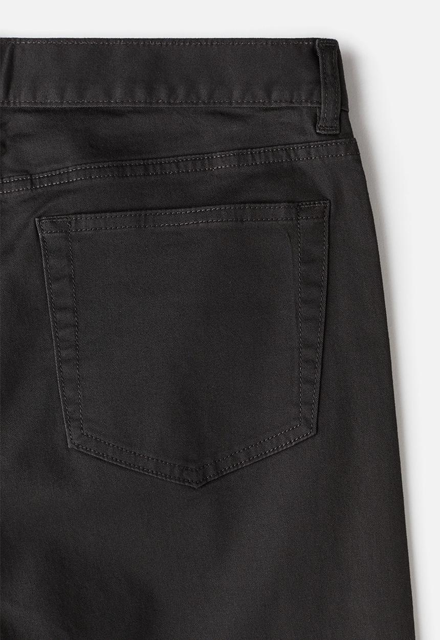H&M - Slim fit 5-pocket trousers - dark grey