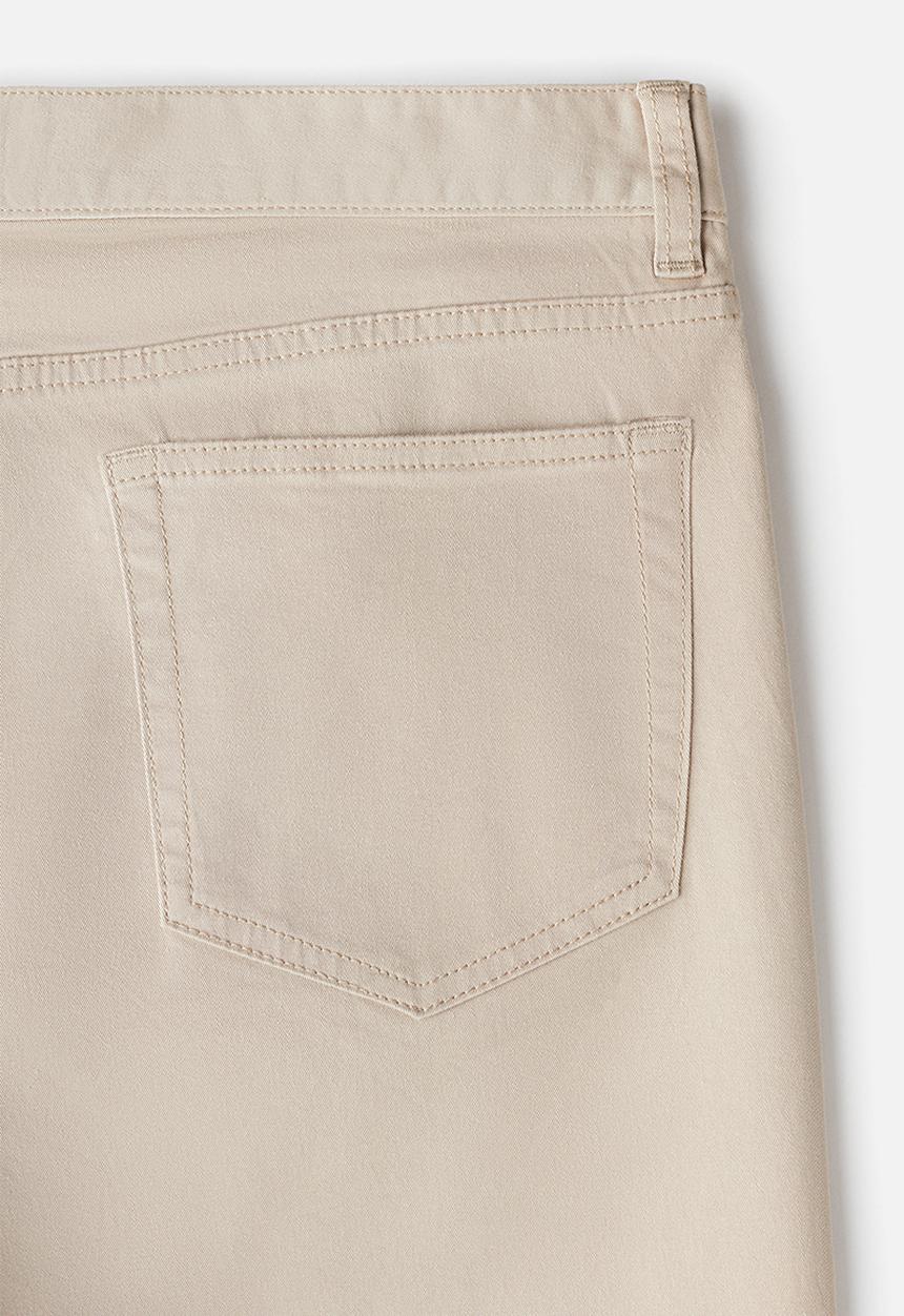 H&M - Slim fit 5-pocket trousers - beige