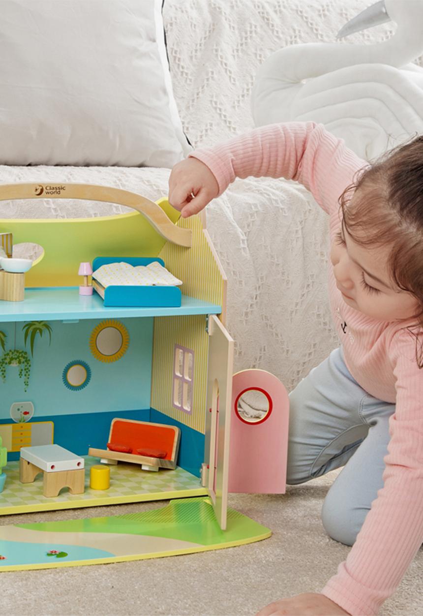 Greenbean Learning - Classic World - Pretend & Play - Modern Dream Doll House