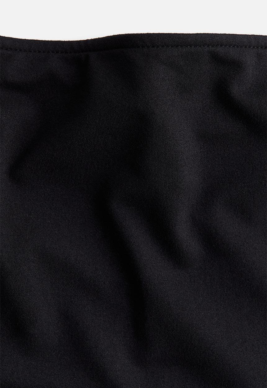 H&M - Off-the-shoulder jersey top - black