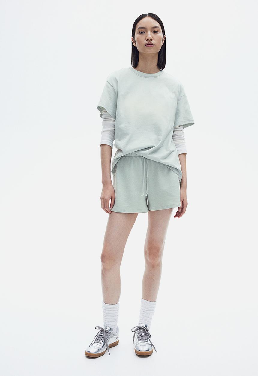 H&M - Oversized T-shirt - light turquoise