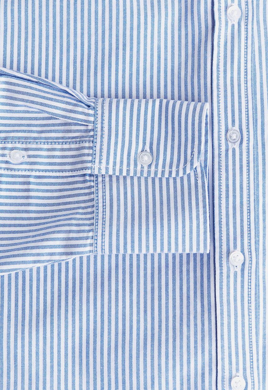H&M - Oxford shirt - blue striped