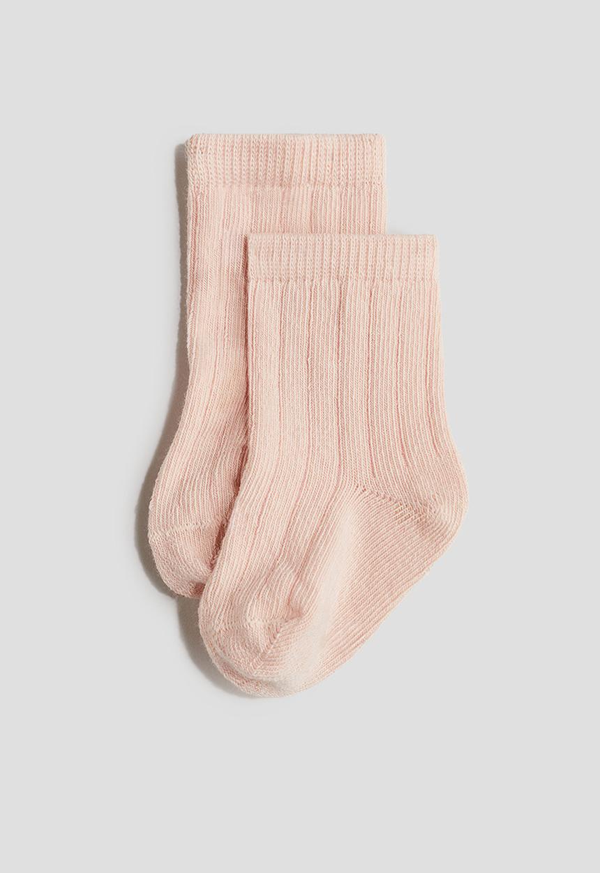 H&M - 5-Pack knitted socks - pink white